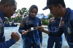 Meriahkan HUT Ke-78 RI, TNI AL Lanal TBA Gelar Berbagai Lomba