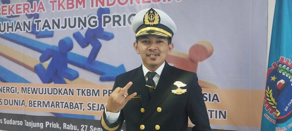 Hadiri Milad Ke 21 Serikat Pekerja TKBM,  Kapt.Arief Supriatna Ketum GPNI, Harapkan Serikat Pekerja TKBM Serikat Yang Solid
