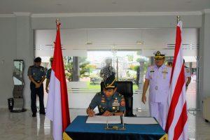 Danlantamal I Terima Audiensi Kepala Oditur Militer Tinggi I Medan