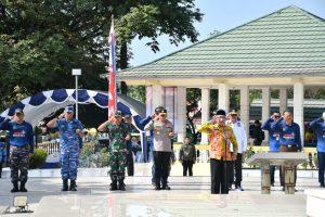 Bendera Expedisi Maritim 2023 Tiba di Banjarmasin dan Telusuri Sejarah Perjuangan Divisi IV ALRI Kalimantan*