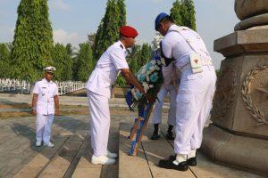 Pangkalan TNI Angkatan Laut Palembang Laksanakan Ziarah Ke TMP  Ksatria Ksetra Siguntang*