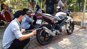 UNTUK MEMBANTU PROGRAM PEMERINTAH ANCOL GELAR UJI EMISI GRATIS