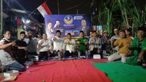 Caleg DPRD Dapil DKI 2 dari Partai NasDem Juharto Harianja Adakan Silaturahmi