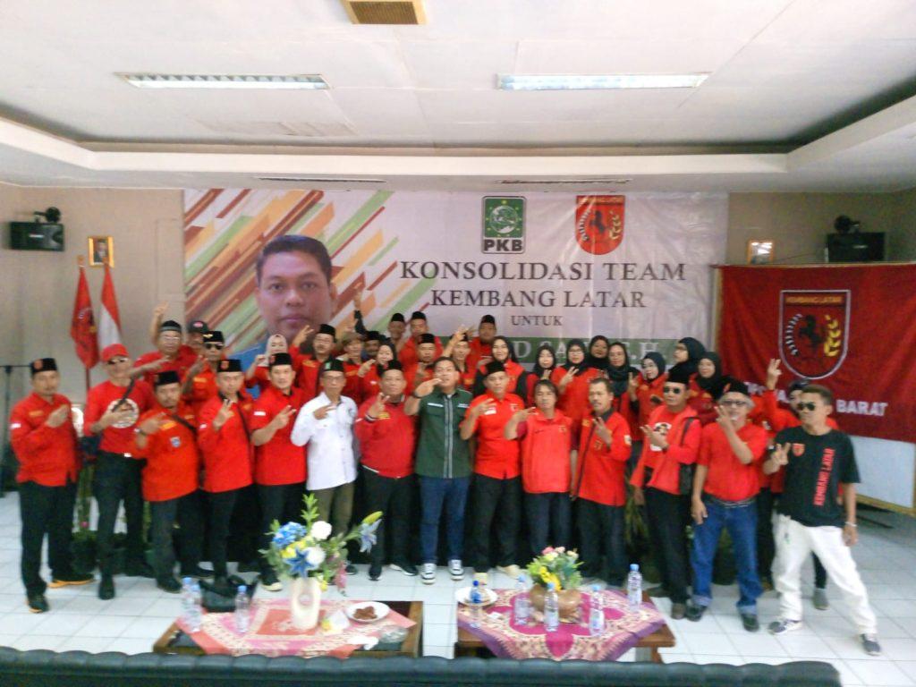 Ormas kembang latar se Jakarta barat, Siap memenangkan Ahmad Safi’i.S.H. Caleg PKB dapil 10  Jakarta barat