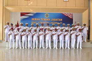Danlantamal XII Pimpin Upacara Sertijab Wadan Lantamal XII