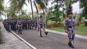 Persiapan Jelang Puncak HUT Ke-78 TNI, Danlanal Bengkulu : Tampilkan Yang Terbaik