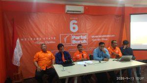 Konprensi pers Partai Buruh tentang Capres Pilihan Partai Buruh dan Buruh Indonesia