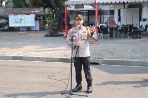 Polda Metro Jaya kawal elemen mahasiswa yang akan menyampaikan aspirasi di Gedung MK.