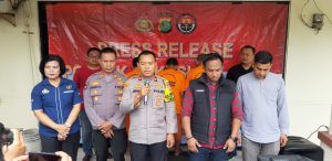Polsek Bekasi Selatan Gelar Konferensi Pers Ungkap Kasus Pencurian di SMKN 9 Kota Bekasi