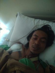 Syamsul Bahri Korban Yang ditabrak Bus Transjakarta minta pertanggung jawaban
