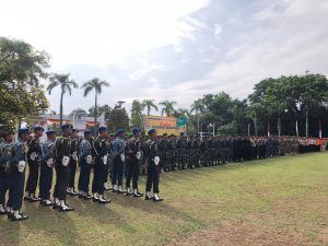 UPACARA HUT KE-55 PROVINSI BENGKULU, DANLANAL AJAK MASYARAKAT UNTUK TERUS BERKARYA WUJUDKAN PROVINSI BENGKULU AMAN DAN SEJAHTERA