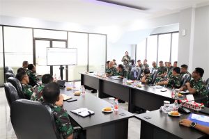 Danlantamal I Pimpin Rapat Staf