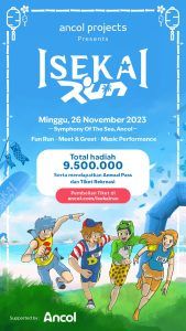 ISEKAI RUN ADAKAN LOMBA LARI PALING  HYPE , DI ANCOL