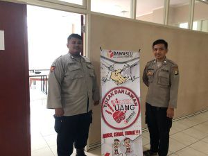 Aiptu Haryanto Pimpin monitoring Gedung Bawaslu Jakarta Pusat Untuk Pastikan Situasi Aman dan Kondusif