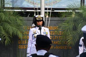Pangkalan TNI Angkatan Laut Bandung Gelar Upacara Peringatan Hari Dharma Samudera Tahun 2024