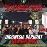 HMI Cabang Se-Jakarta Deklarasi: Indonesia Darurat Demokrasi