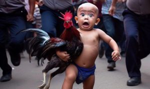 Undangan HALAL BIHALAL NASIONAL di depan gedung Mahkamah Konstitusi