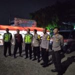 Polsek Jatiasih Bekasi Kota Gelar Apel Malam dan Patroli Kewilayahan