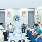 Danlantamal I Terima Courtesy Call Sultan Deli XIV