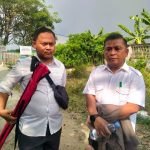 Lahan milik Bulog jadi pertanyaan masyarakat.dan Awak Media