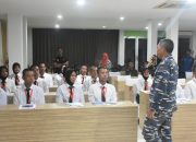 Danlanal Bintan Bekali Wawasan Kebangsaan Bagi Calon Paskibraka Kabupaten Bintan Tahun 2024