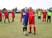 PERTANDINGAN SEPAK BOLA PERSAHABATAN ANTARA TIM LANTAMAL I VS TIM RSUP HAJI ADAM MALIK