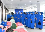 SAMBUT HUT KE-78 JALASENASTRI, LANTAMAL I ADAKAN DONOR DARAH, CERAMAH KESEHATAN, DAN PELAYANAN KESEHATAN GRATIS