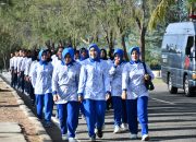 Pererat Rasa Kekeluargaan, Danlanlal Sabang Ajak Prajurit, PNS, dan P3K Olahraga dan Makan Lesehan Bersama