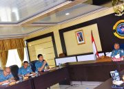 SAMAKAN PERSEPSI, DANLANTAMAL I PIMPIN RAPAT STAF LANTAMAL I