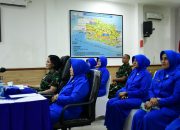 Pembina dan Wakil Ketua Jalasenastri Cabang 9 Korcab III DJA I Ikuti Tatap Muka Secara Virtual Dengan Pembina Daerah Jalasenastri Armada I