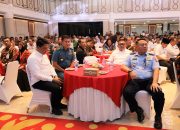 DANLANTAMAL I HADIRI LAUNCHING GERAKAN PERLINDUNGAN TENAGA RENTAN DAN GERAKAN GOTONG ROYONG LINDUNGI PEKERJA RENTAN MELALUI PROGRAM SEJAHTERAKAN PEKERJA SE- SUMUT 