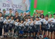 Menjelang HUT RI Ke79, Bupati Bandung Membuka Ajang Turnamen DS Cup di GOR Tanjung Kecamatan Rancaekek.