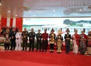 DANLANTAMAL I HADIRI RANGKAIAN KEGIATAN HUT KE-79 KEMERDEKAAN RI 