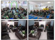 Doa Bersama Menyambut Hari Ulang Tahun Ke-79 TNI Angkatan Laut Tahun 2024 di Lanal Tarempa