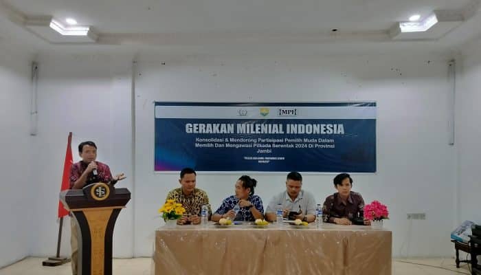 Pentingnya partisipasi anak muda dalam Pilkada 2024 di Jambi: Gerakan Milenial Indonesia mendorong kampanye pendidikan pemilih bagi anak muda