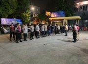 Kanit Reskrim Polsek Koja Pimpin Apel dalam Rangka KRYD di Wilayah Hukum Polsek Koja Polres Metro Jakarta Utara