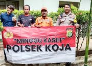 Bhabinkamtibmas Polsek Koja Laksanakan Program Minggu Kasih di Gereja Petra Kelurahan Koja