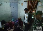 Bhabinkamtibmas dan Babinsa Pademangan Barat : Wujud Kepedulian dan Perhatian Kepada Warga Jenguk Warga Yang Sedang Sakit