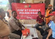 Bhabinkamtibmas Polsek Koja Sambangi Warga Rawabadak Selatan Menyampaikan Kamtibmas