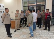 Polsek Cilincing Bersama Unsur Tiga Pilar Pengecekan Gudang Logistik PPK Cilincing dan Posko Pilkada 2024 di Kecamatan Cilincing