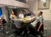 Silaturahmi Kapolres Metro Jakarta Utara dengan Wakil Ketua Komisi 3 DPR RI, H. Ahmad Syahroni.SE