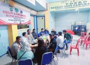 Ngopi Kamtibmas Polsek Koja bersama Warga Tanah Merah di Posko Kampung Pancasila RW 07
