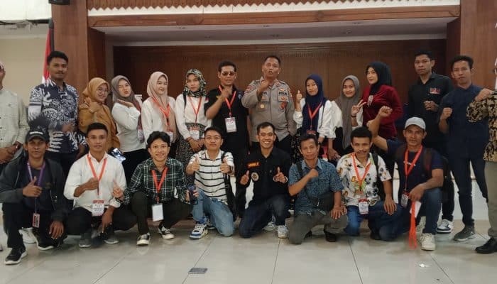 KBO Satbinmas Polres Metro Jakarta Pusat, Iptu Wardi, Paparkan Nilai-Nilai Pancasila Dalam Diskusi Kebangsaan