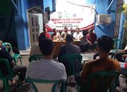 Kapolsek Koja Ngopi Kamtibmas bersama Warga RW 04 Tugu Utara Sampaikan Pesan Guantibmas