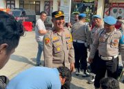 Kapolsek Koja Gelar Apel dan Pengecekan Ransel untuk Persiapan Pengamanan Pemilukada 2024