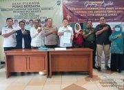 Wakapolsek Cilincing Hadiri Penandatanganan Deklarasi Netralitas ASN, TNI- Polri dalam Penyelenggaraan Pemilihan Gubernur dan Wakil Gubernur DKI Jakarta 2024