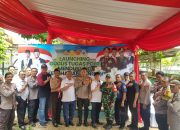 Polsek Pademangan Mengikuti Kegiatan Lounching Gugus Tugas Polri Mendukung Ketahanan Pangan Serentak Pimpinan Kapolri dan Panglima TNI