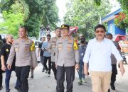 Kunjungan Polres Metro Jakut bersama Asistensi Irwasda Polda Metro Jaya di TPS Jakarta Utara