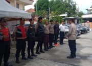 Polsek Kelapa Gading Gelar Apel Pengamanan Rekapitulasi Hasil Pemungutan Suara Pilkada DKI Jakarta