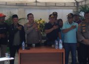 Kunjungan Kapolres Metro Jakut Melaksanakan Peninjauan/Pengecekan Rekapitulasi Penghitungan Suara Pilkada DKI Jakarta 2024 di PPK Koja